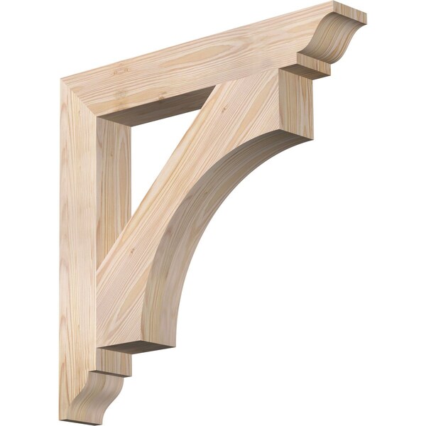 Ekena Millwork Westlake Traditional Smooth Bracket, Douglas Fir, 3 1/2"W x 24"D x 24"H BKT04X24X24WTL01SDF - main